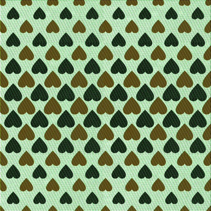 Round Machine Washable Transitional Army Green Rug, wshpat1695grn