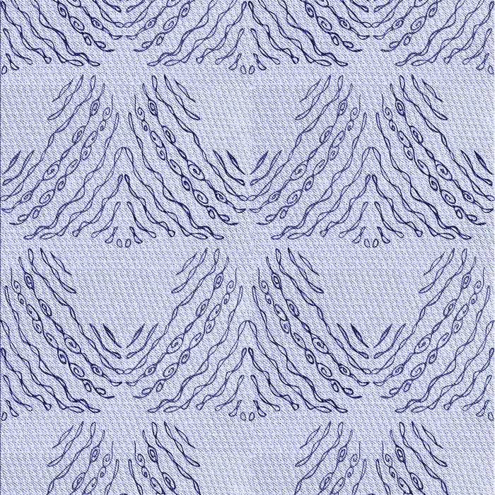 Machine Washable Transitional Lavender Blue Rug, wshpat1696blu