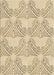 Machine Washable Transitional Golden Blonde Gold Rug, wshpat1696brn