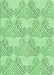 Machine Washable Transitional Light Green Rug, wshpat1696grn