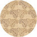 Square Machine Washable Transitional Khaki Gold Rug in a Living Room, wshpat1696org