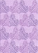 Machine Washable Transitional Purple Rug, wshpat1696pur