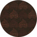 Square Machine Washable Transitional Black Brown Rug in a Living Room, wshpat1697brn