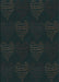 Machine Washable Transitional Black Rug, wshpat1697lblu