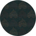 Square Machine Washable Transitional Black Rug in a Living Room, wshpat1697lblu