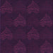 Round Machine Washable Transitional Dark Magenta Purple Rug, wshpat1697pur