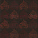 Sideview of Patterned Black Brown Abstract Machine Washable Rug, wshpat1697