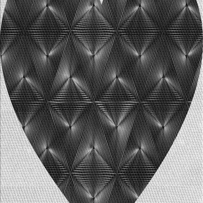Machine Washable Transitional Charcoal Black Rug, wshpat1698gry