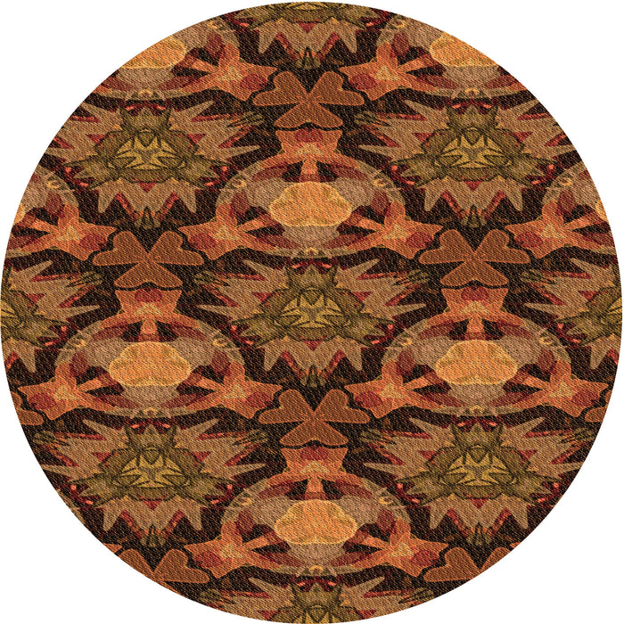 Square Machine Washable Transitional Maroon Red Rug in a Living Room, wshpat17org