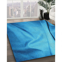 Patterned Blue Rug, pat170lblu