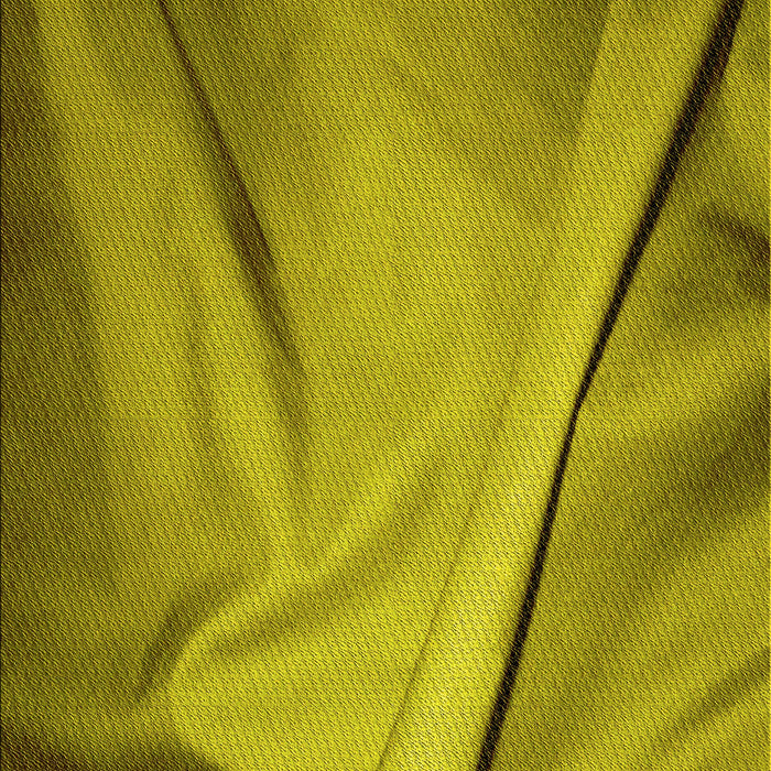 Patterned Dark Yellow Green Rug, pat170yw