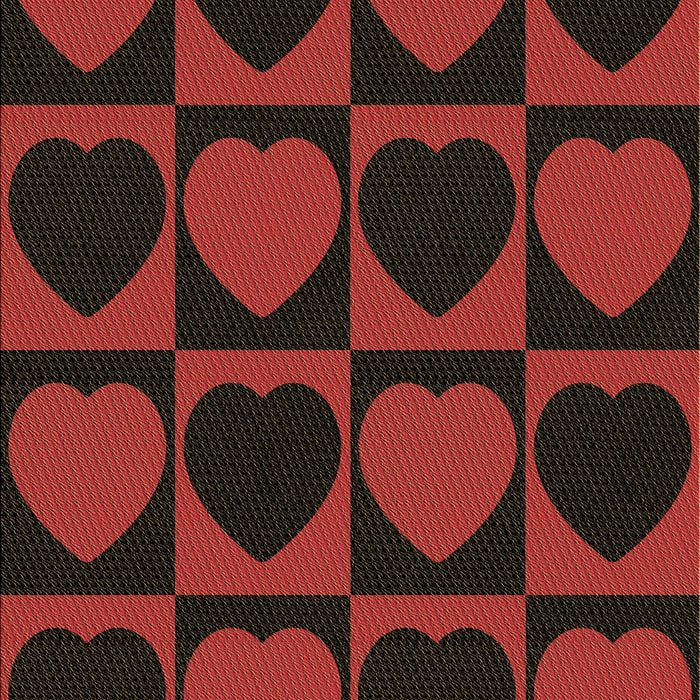 Patterned Red Brown Rug, pat1701brn