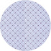 Square Patterned Lavender Blue Rug, pat1702blu