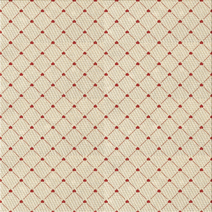 Round Patterned Moccasin Beige Rug, pat1702brn