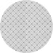 Square Patterned Platinum Gray Rug, pat1702gry