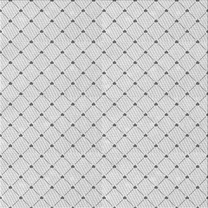 Round Patterned Platinum Gray Rug, pat1702gry