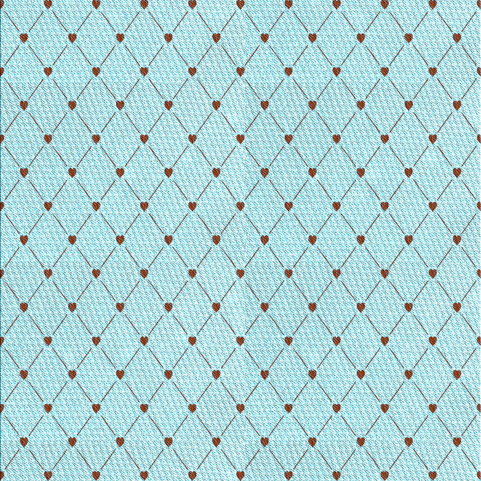 Machine Washable Transitional Northern Lights Blue Rug, wshpat1702lblu