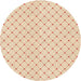Square Patterned Moccasin Beige Rug, pat1702org
