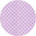 Square Patterned Violet Purple Rug, pat1702pur