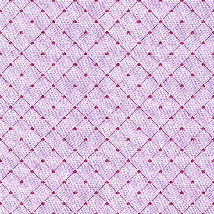 Round Patterned Violet Purple Rug, pat1702pur