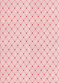 Machine Washable Transitional Pastel Red Pink Rug, wshpat1702rd