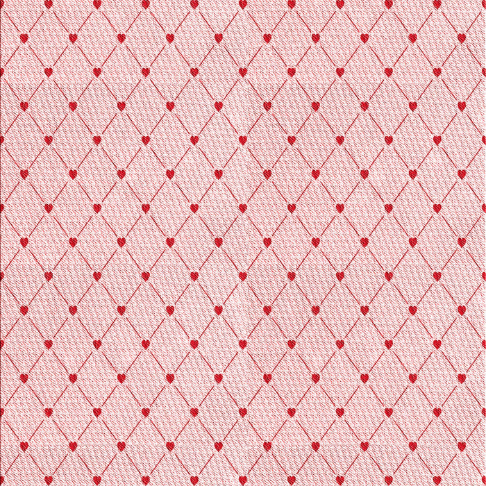 Patterned Pastel Red Pink Rug, pat1702rd