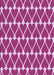 Patterned Violet Purple Rug, pat1703pur