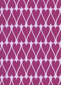 Machine Washable Transitional Violet Purple Rug, wshpat1703pur