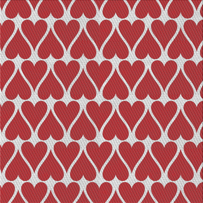 Square Patterned Pink Novelty Rug, pat1703