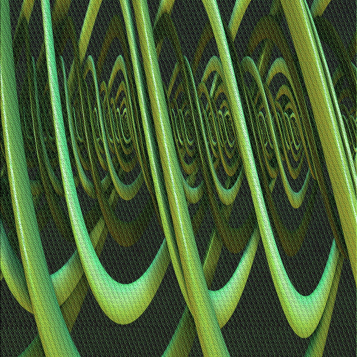 Machine Washable Transitional Dark Forest Green Rug, wshpat1704grn