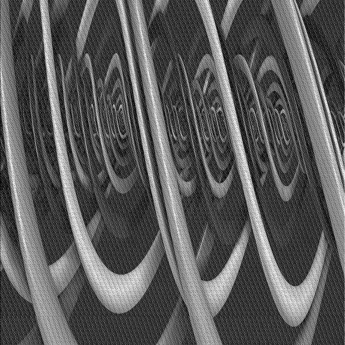 Machine Washable Transitional Charcoal Black Rug, wshpat1704gry