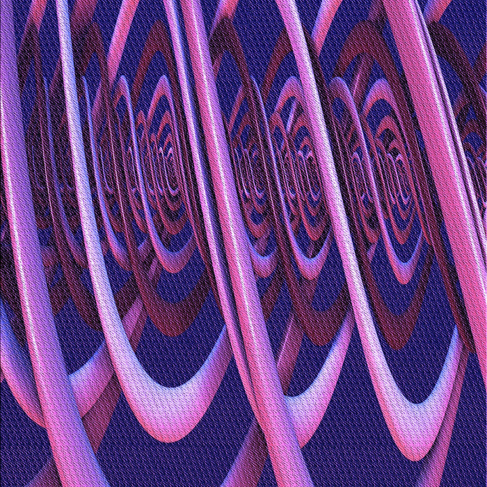 Patterned Indigo Purple Rug, pat1704pur