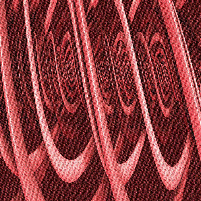 Machine Washable Transitional Red Rug, wshpat1704rd