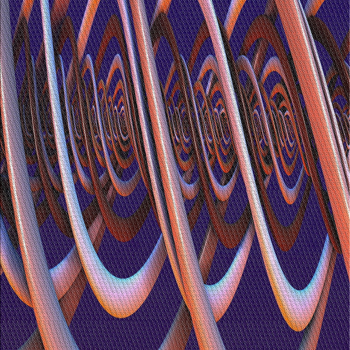 Machine Washable Transitional Dark Purple Rug, wshpat1704