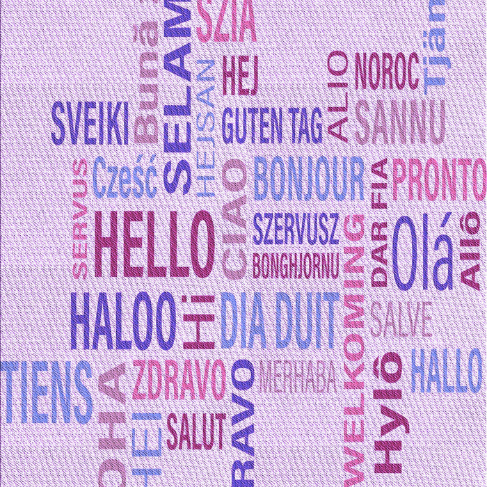 Machine Washable Transitional Purple Rug, wshpat1705pur