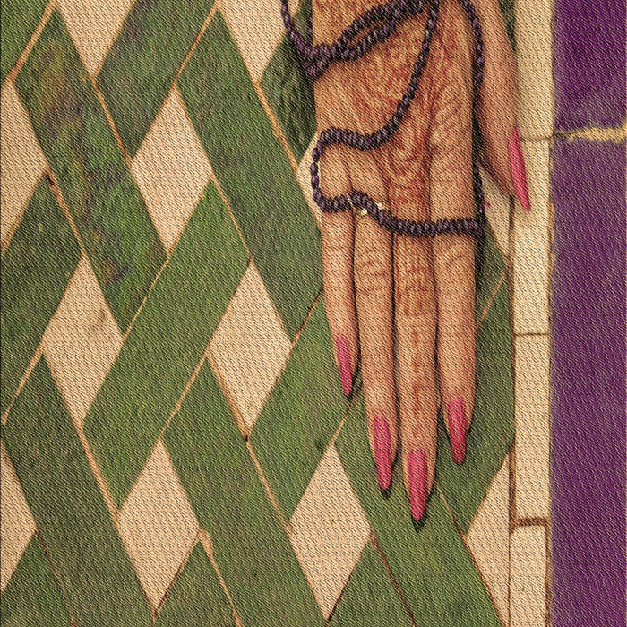 Machine Washable Transitional Caramel Brown Rug, wshpat1706brn