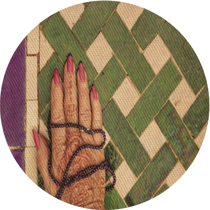 Square Machine Washable Transitional Caramel Brown Rug in a Living Room, wshpat1706brn