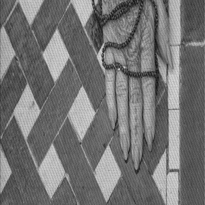 Machine Washable Transitional Gray Rug, wshpat1706gry