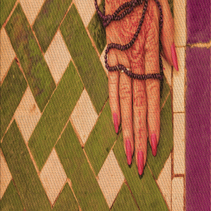 Machine Washable Transitional Cinnamon Brown Rug, wshpat1706org