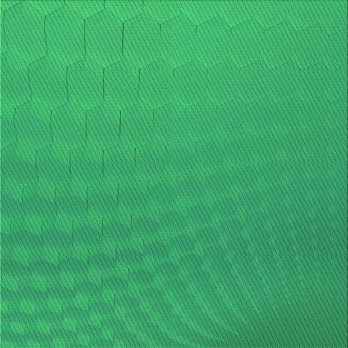 Round Patterned Spring Green Rug, pat1707grn