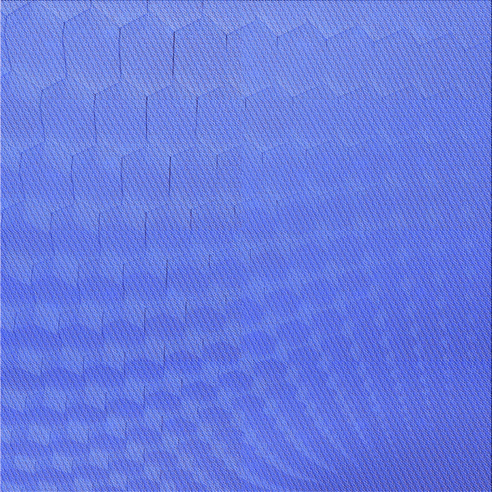 Round Patterned Sky Blue Rug, pat1707pur