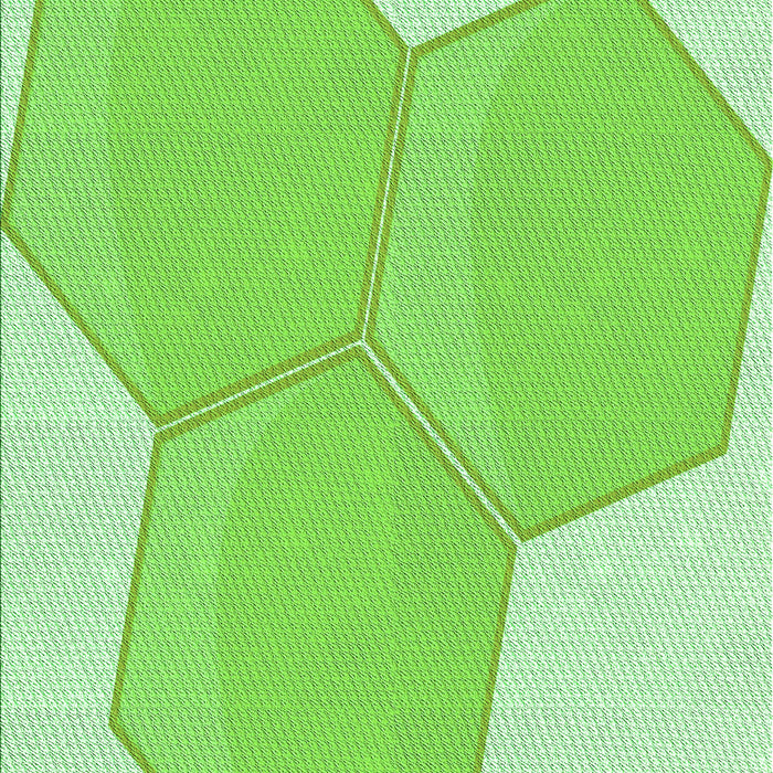 Patterned Emerald Green Rug, pat1708grn