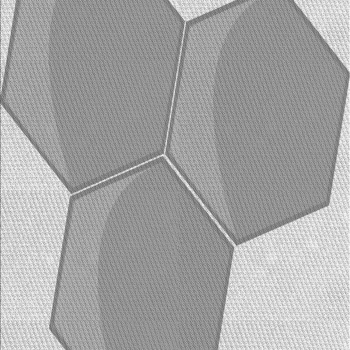 Patterned Gray Rug, pat1708gry