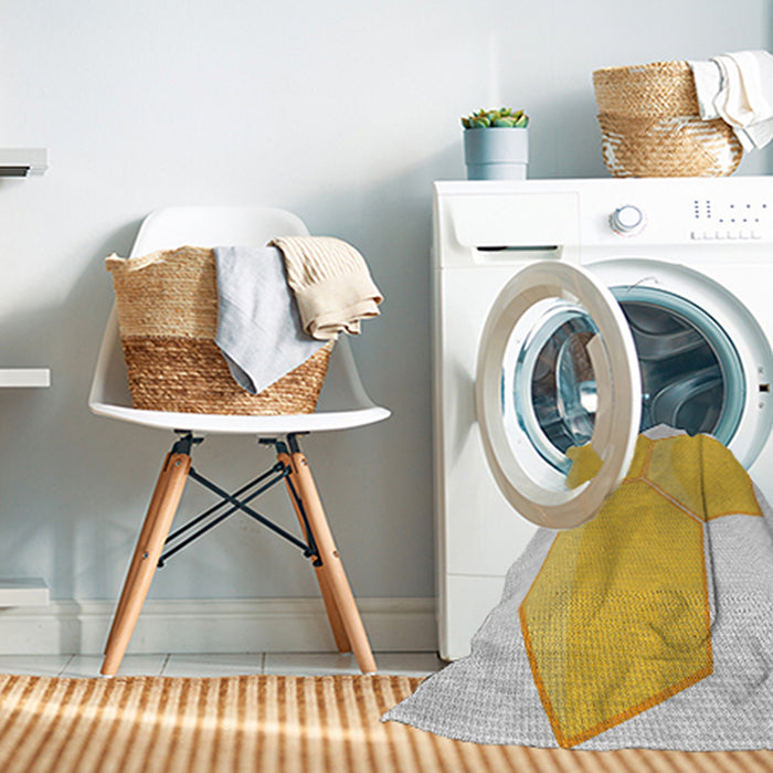 Machine Washable Transitional Khaki Gold Rug in a Washing Machine, wshpat1708