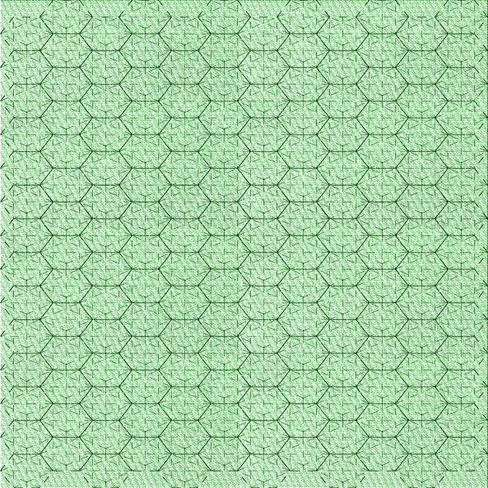 Round Machine Washable Transitional Mint Green Rug, wshpat1709grn