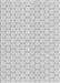 Machine Washable Transitional Platinum Gray Rug, wshpat1709gry