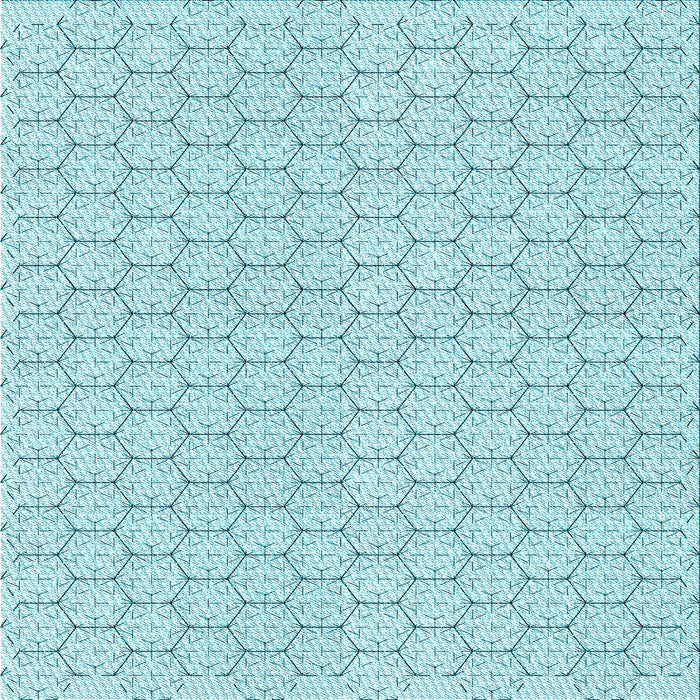 Round Machine Washable Transitional Electric Blue Rug, wshpat1709lblu