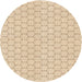 Square Machine Washable Transitional Peru Brown Rug in a Living Room, wshpat1709org