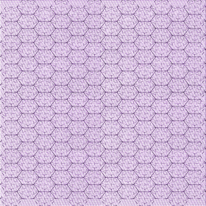 Round Machine Washable Transitional Orchid Purple Rug, wshpat1709pur