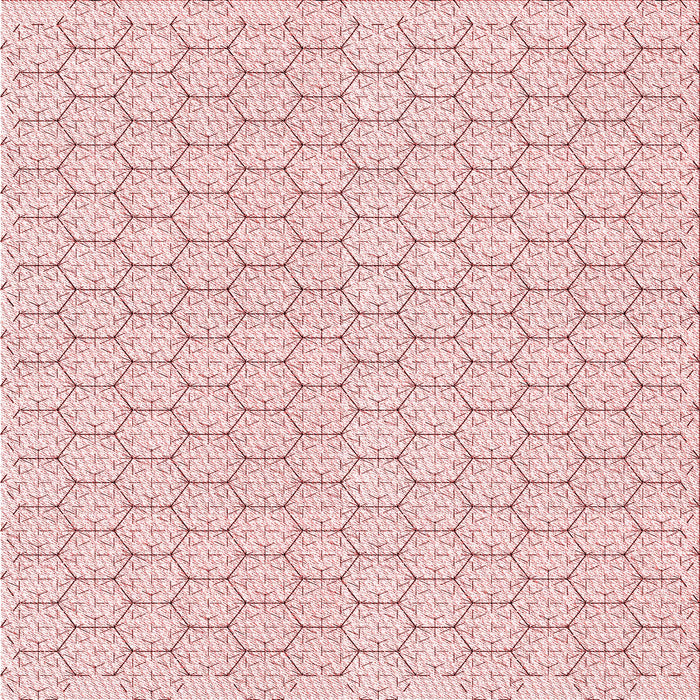 Round Machine Washable Transitional Pink Rug, wshpat1709rd